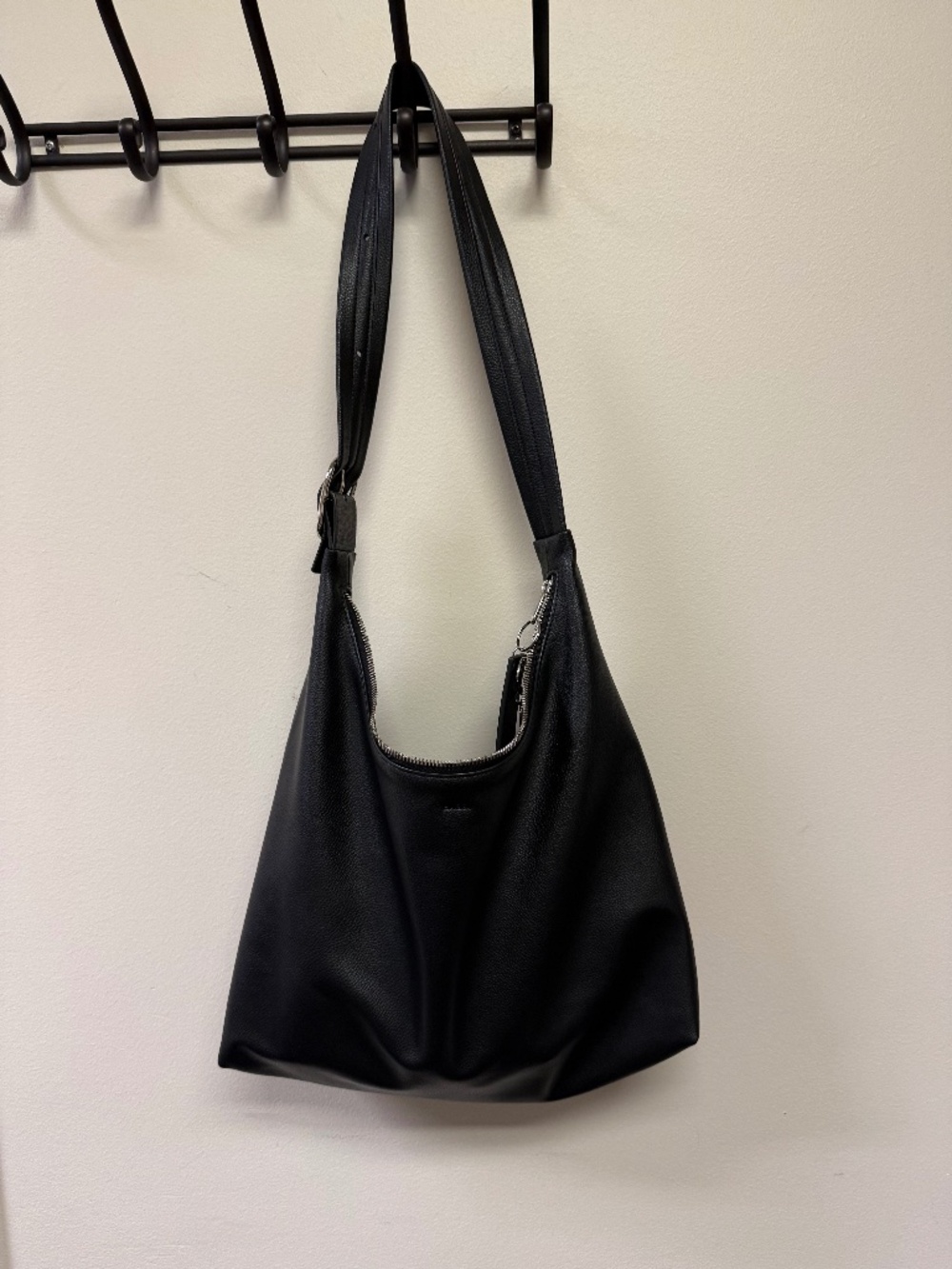 Baggu Recycled Leather Shoulder Bag